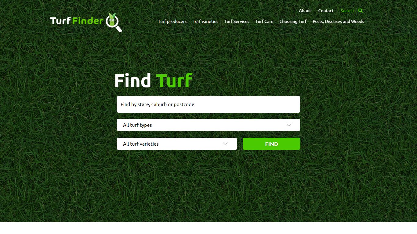 Turf Finder | Commercially available turfgrasses sold by professional ...